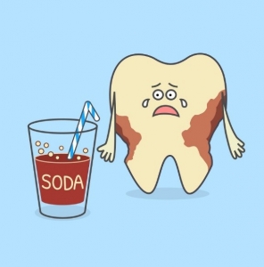 اثرات نوشابه بر دندان